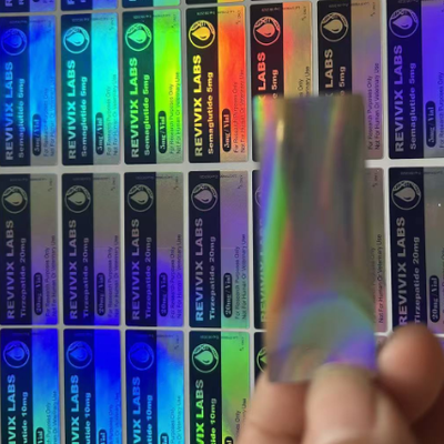 Étiquettes d' hologramme lumineux au laser de 10 mg de trizépatide