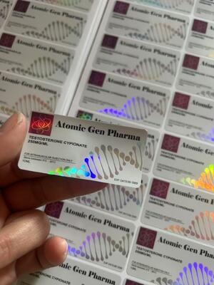 Diffirent products names mix 10ml Vial Stickers
