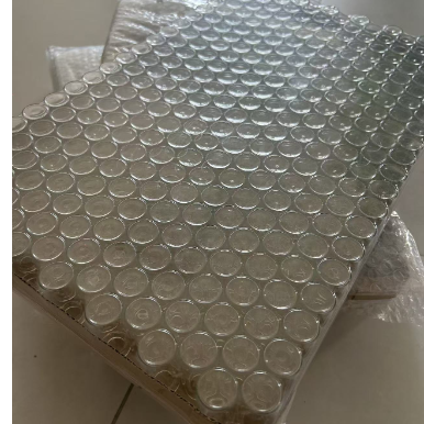 10ml clear glass vials with caps and stoppers
