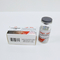 Étiquettes de flacon de médicaments hormonaux et boîte pour flacons d'injection