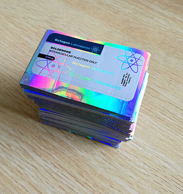 Conception libre Vial Medicine Sticker Strong Sealing de impression fait sur commande