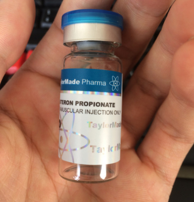 Étiquettes de flacon de 10 ml personnalisées de couleur blanche avec couleur d'impression violette