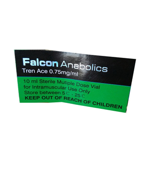 Étiquette rectangulaire du flacon de médicament à base d'eau brillante Collage fort