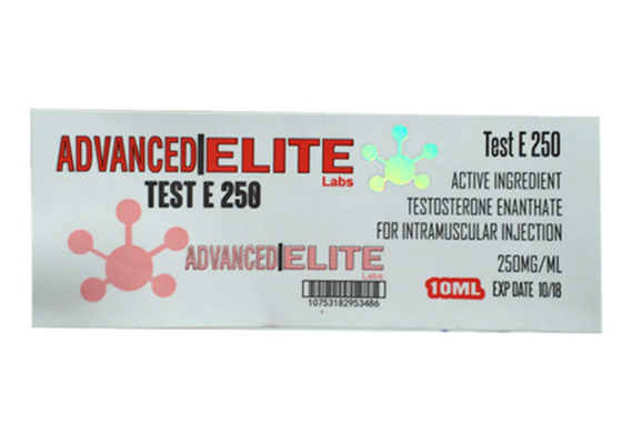 Autocollants faits sur commande d'hologramme de matériau laser Avec l'impression offset de couleur de CMYK 4