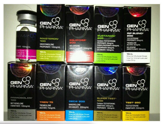 La fiole de la fiole 10ml de Gen Pharma enferme dans une boîte/la diverse taille de boîte d'emballage de médecine