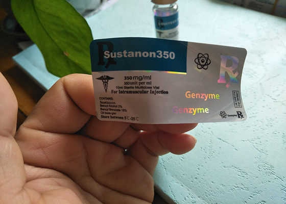 Labels en verre olographes de la fiole 10ml