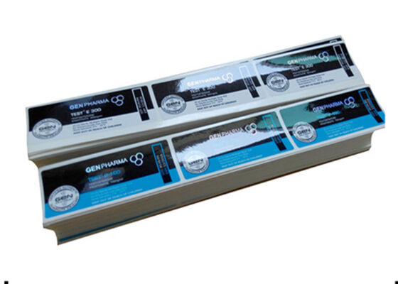 testez les étiquettes de flacon en verre d'Enanthate 300mg pour les bouteilles en verre anabolisantes du flacon 10ml