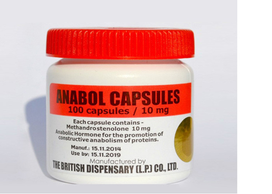Anti- la fiole faite sur commande contrefaite marque imperméable pour des capsules d'Anabol