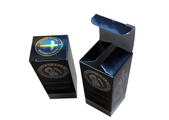 Finissage mat de stratification de boîte de carton de médecine de carton imprimé 4 par couleurs