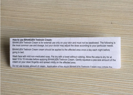 Impression d'insertion de paquet de médecine de solution d'huile de fiole pour l'essai d'injection