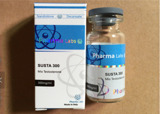 Labels anabolisants de fiole de la fiole 10ml et enferme dans une boîte l'impression couleur brillante de CMYK