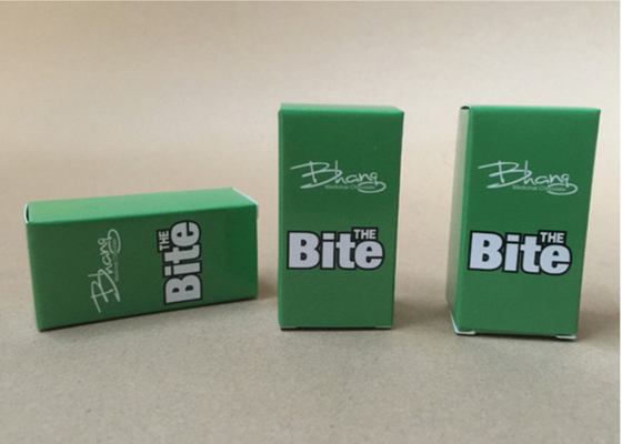 Libérez les boîtes de fiole de la conception 10ml empaquetant le fond polychrome avec le logo blanc