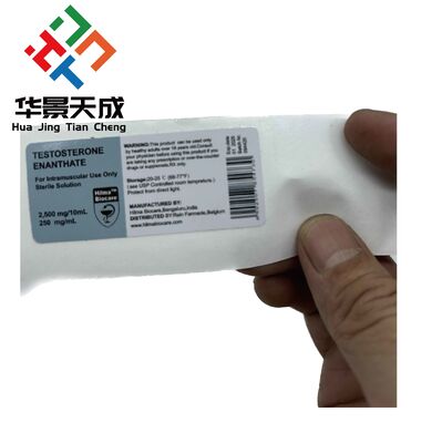 Test Hormones Test Booster Hommes Étiquettes pour les bouteilles d'huile