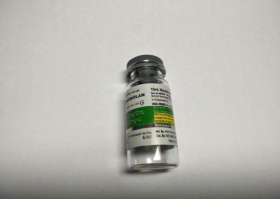 La fiole en verre de finition de stratification d'animal familier brillant de laser marque des autocollants pour la conception de Hkma