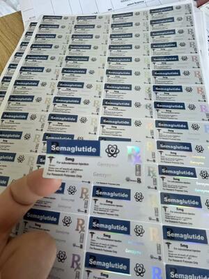 Étiquettes pour flacons de médicament en verre de 2 ml et 3 ml de sémaglutide 5MG