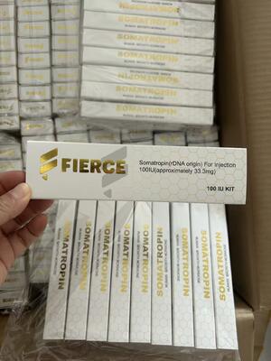 Gold stamped hold 10 vials 3ml vials hg h box and labels 