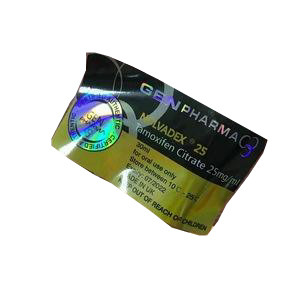 Gen Pharma Laser imprimant les étiquettes imperméables de fiole de fiole pour la fiole 10ml