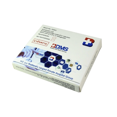 Boîte d'emballage de flacon de flacon holographique 3D 10 ml HG