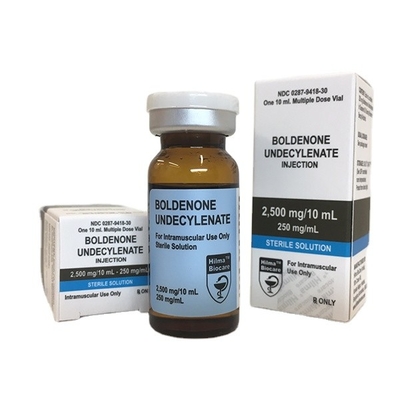 Flacon de 250 mg de Boldenone Undecylenate Étiquettes de flacon