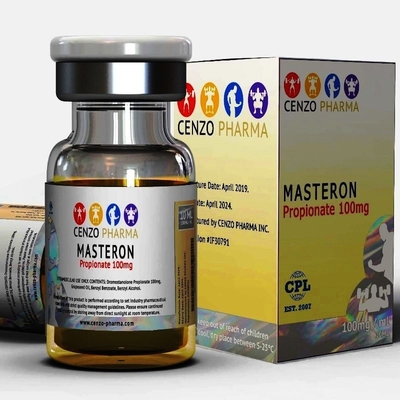 Autocollants et boîtes de bouteilles en verre de musculation de 10 ml