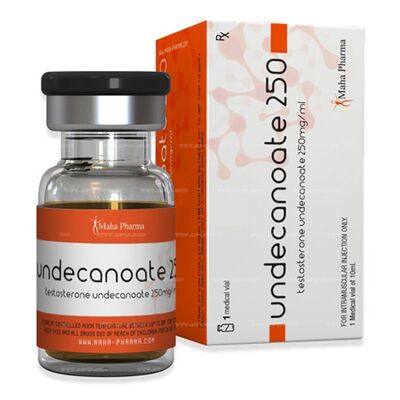 tester Undecanate 250mg Flacon de 10 ml Étiquettes et boîtes de flacons